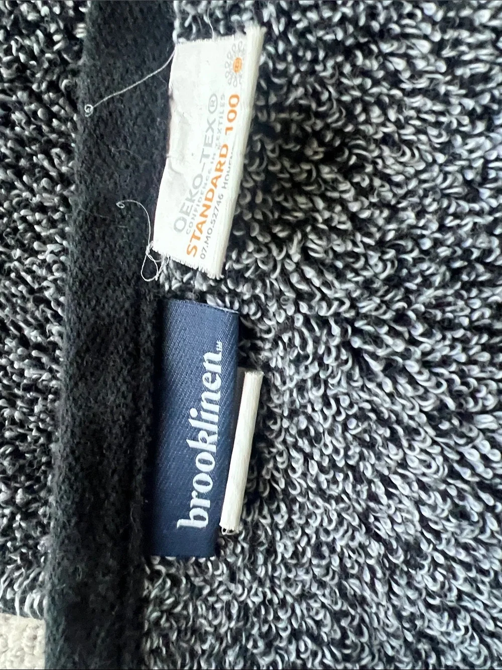 Brooklinen Black Bath Mat